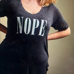 Torrid Nope Distressed grey